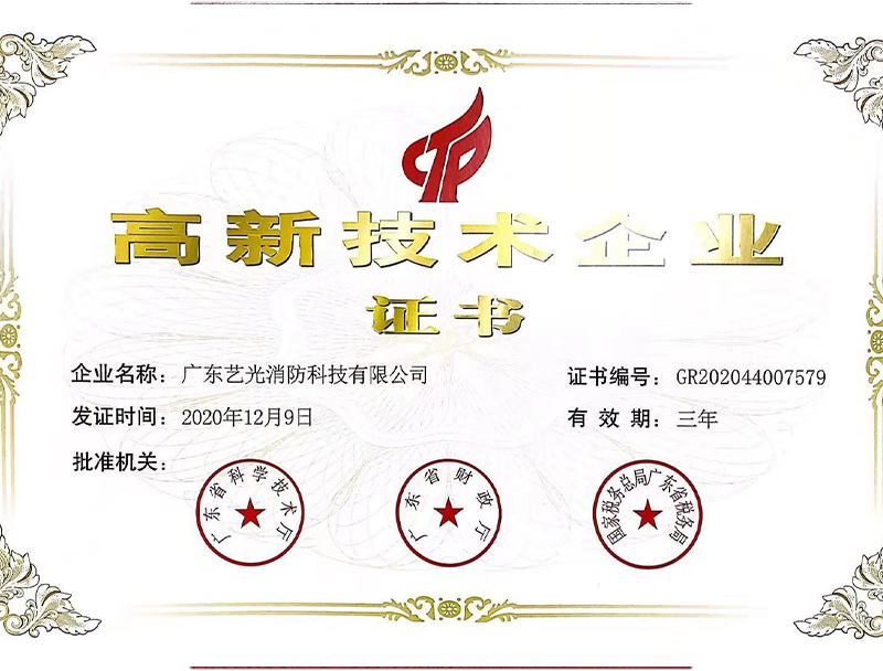 高新技術(shù)企業(yè)-2020